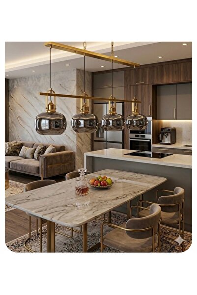 Beyaz Aydınlatma 4 lü salkım