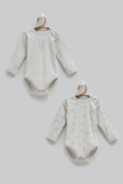 Caramell طقم مكون من قطعتين للأطفال الأولاد 100% قطن قطن سيارة منقوش بأكمام ط...