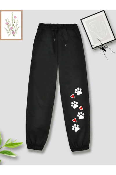 GALASHOP Women's Printed Drawstring J Jogger Pants Pants, Cute H Lightweight ...