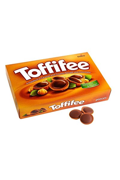 Toffifee Storck 125 gr Karamelli Fındıklı Çikolata Şekerlemesi Nugalı Karamel...