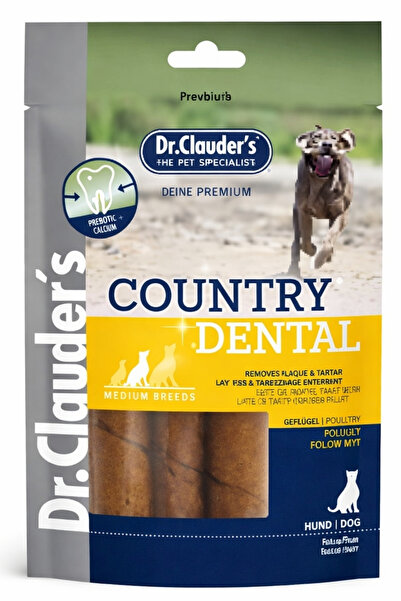 Dr. Clauder'S Dr.clauders Country Dental Tavuklu Köpek Ödülü 120 Gr