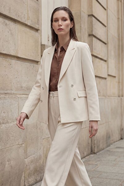 Hiccup My Fashion Buttoned Blazer Jacket