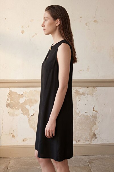 Hiccup My Fashion Cut-Out Detail Pocketed Mini Dress