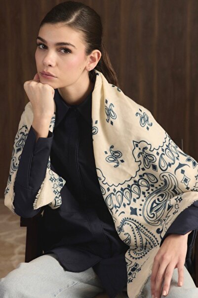 ANBLYs COLLECTION Ethnic D Patterned Self-Tie Shawls Accessory