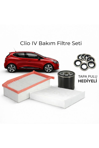 Bosch Renault Clio 4 1.5 Dci Bakım Seti Tapa Pulu Hediyeli