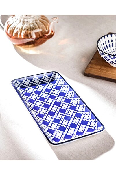 Madame Coco Rêve Bleu Brest New Bone China Dikdörtgen Tabak