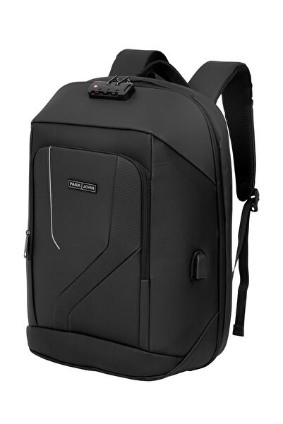 PARAJOHN Para John ITRAX 19" Anti-Theft Laptop Backpack with USB Port & Lock ...