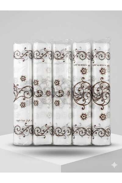 Ecoflex 75 Adet Kullan At Masa Örtüsü Sıvı Geçirmez(5 RULO) Tek Kullanımlık 1...