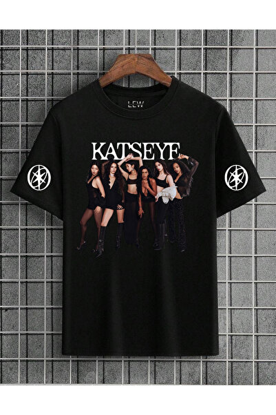 lovver Katseye Group Special Design Premium Quality Breathable T-Shirt in Cot...