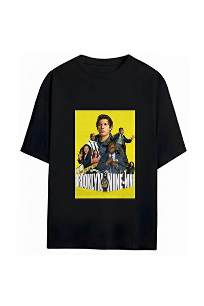 SVART WEAR Brooklyn Nine-Nine Unisex Oversized 100% Cotton Pack T-Shirt