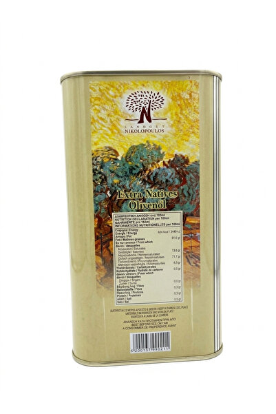 Olivi Ulei de măsline extravirgin premium 3L - presat la rece, aciditate 0,4% Kalamata, Grecia