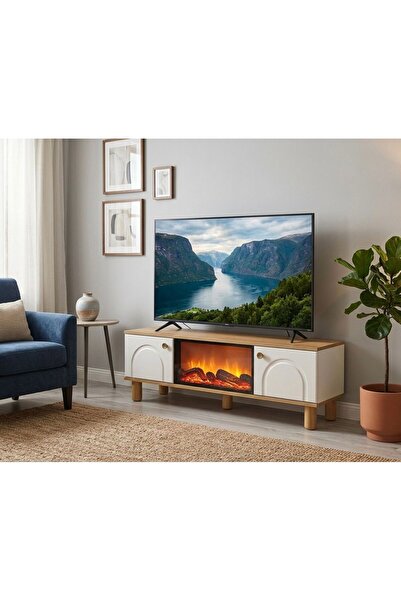 As Deko Mauna Şömineli Lüks Tv 160cm