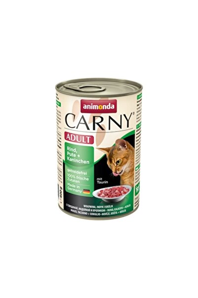 Animonda Hrană umedă Carny Kitten pentru pisici, vită, curcan și iepure, 6 bu...
