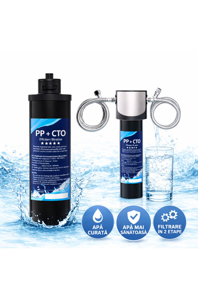 Koopsio Q1 Water Filter Cartridge, Compatible with Q1 Water Filter, Activated...