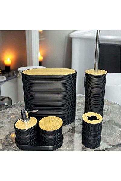 YASAR CONCEPT Montbelle Bathroom Set Black