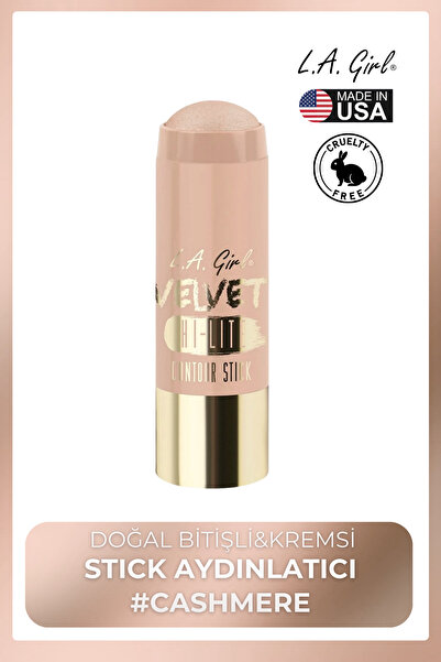 L.A. Girl Velvet Contour Stick – Doğal Bitişli&Kremsi Stick Aydınlatıcı #Cash...