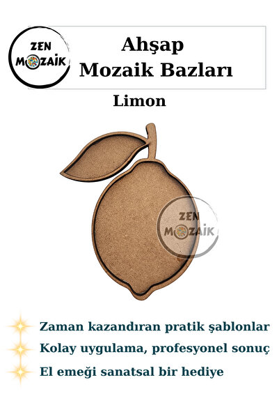 Zen Mozaik Kolay Mozaik Yapım Bazı | Boyama ve Mozaik Yapımına Uygun Hazır Şa...