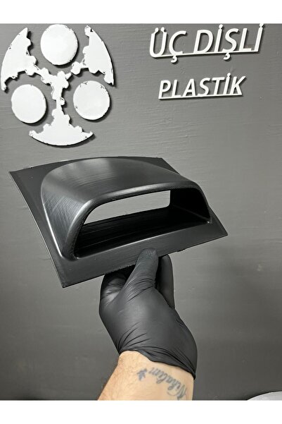 3DisliPlastik Renault Megan2 Faz 2 Bilgi Ekran Çervevesi Siyah 3D Baskı