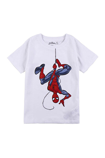SPIDERMAN Short Sleeve T-Shirt for Kids 92 CM 2 Years White