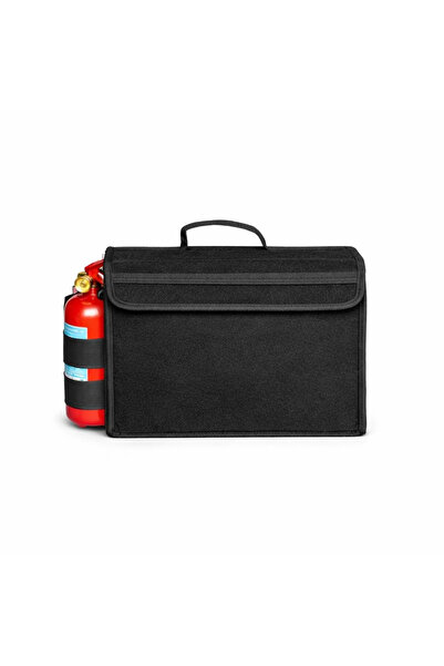 BsElektronik Otomobil İçi Bagaj Düzenleyici Keçe Çanta Siyah Renk Cep Organize