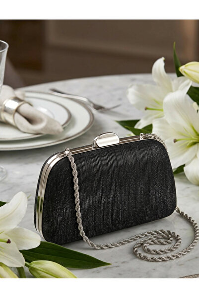 Çanta Trend Sparkling Chain Strap Piece Evening Dress Bag