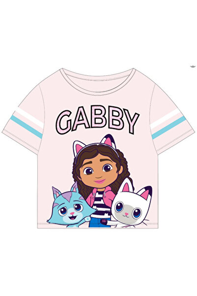 Gabby's Dollhouse Short sleeve t-shirt for children and Cats Pink 134 CM 9 years