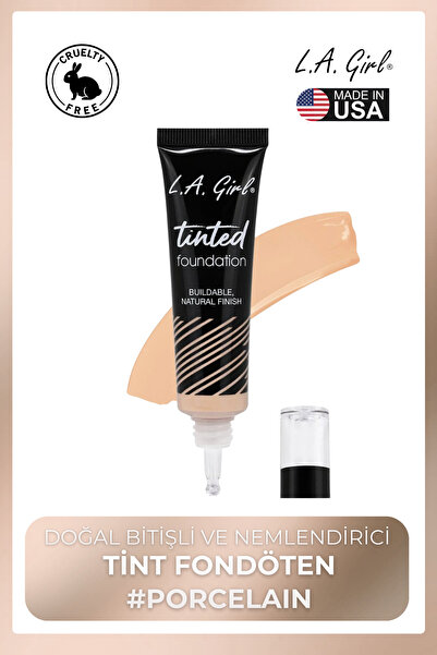 L.A. Girl Tinted Foundation - Doğal Bitişli ve Nemlendirici Tint Fondöten #Po...