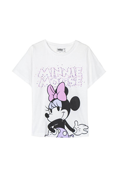 Minnie Mouse Disney Short Sleeve T-Shirt for Kids 98 CM 3 Years White