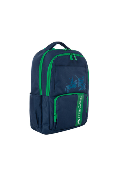 Faber Castell Backpack Line Navy Blue Green