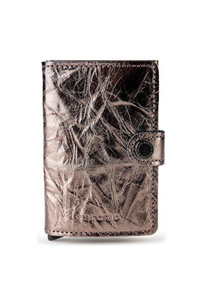 Secrid Miniwallet Crunch Kreditkartenetui RFID Leder 6,5 cm