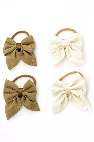 MakeWell Set de elastice de păr Lotus Hello Butterfly Kity cu fundă, inimă și...