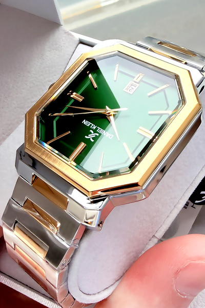 Daniel Klein Orijinal Erkek Kol Saati 3 Atm Su Geçirmez Gümüş Renk Çelik Kord...