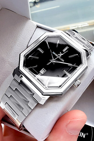Daniel Klein Premium Erkek Saat Çelik Kordonlu Japon Mekanizma Özel Kutulu Şı...