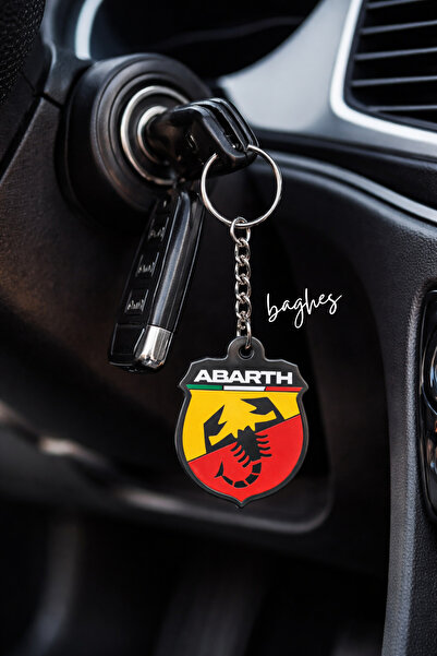 Baghes Μεταλλικό μπρελόκ με λογότυπο Abarth, Μπρελόκ αυτοκινήτου, Στολίδι για...