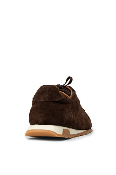 Deery Kadın Hakiki Süet Kahverengi Sneaker Ayakkabı