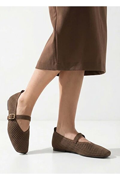 KOCAMANLAR Feles curea detaliu la cataramă Pantofi de damă cu vârf ascuțit ba...