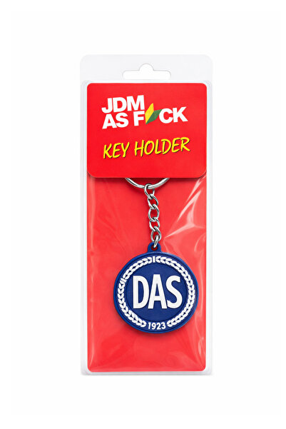 Baghes DAS Logo Metal Anahtarlık Araç Anahtarlığı Oto Anahtar Süsü Dayanıklı Tasarım