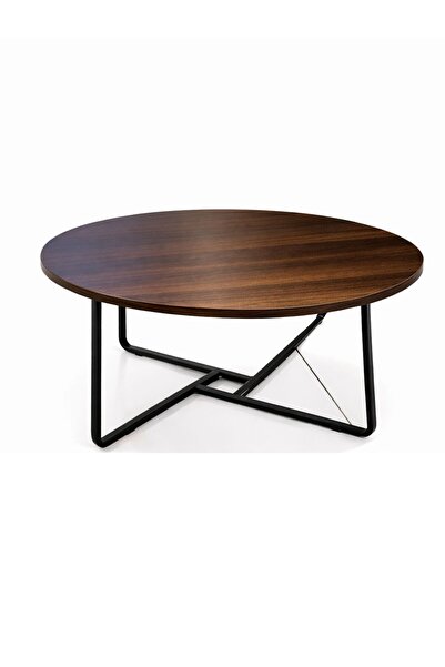 TSUMAB A5 Flat-70 Round Coffee Table 70 cm – Modern Living Room Center Table ...