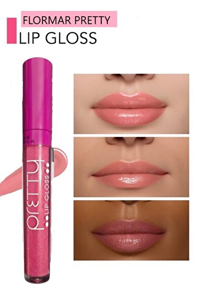 Flormar Pretty Lip Gloss-Parlak Yansıtmalı Dudak Parlatıcı Ruj-5,2 Ml