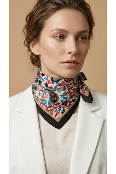 Dervişan İpekçilik %100 Saf Hatay İpeği Boyun Fuları