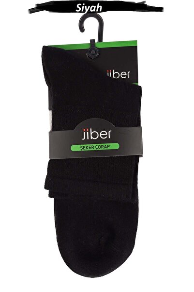 Jiber Мъжки дълги бамбукови чорапи без ластик, цвят „Шекер“ 5999 – 12 броя