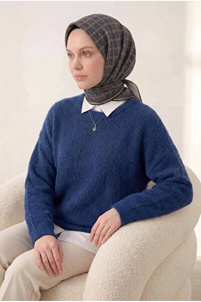 Silk Home Zincir Desen Soft Pamuk Eşarp