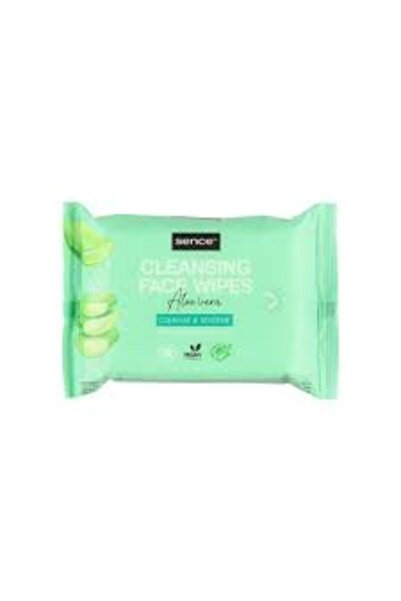 SENCE Servetele Demachiante Biodegradabile Aloe Vera Formula 3-In-1