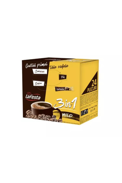 La Fiesta La Festa 3 In 1 Mild Cafea Instant