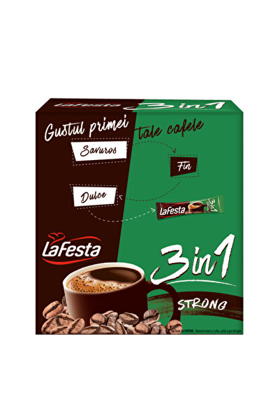La Festa 3 In 1 Strong Cafea Instant 24 X 15.6G