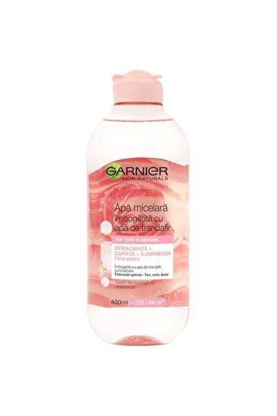 Garnier Skin Naturals Micellar Water With Rose Water, 400 Ml