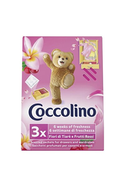 Coccolino Vonne Sacky Frutti Rossi 3 Buc (Saculeti Parfumati)