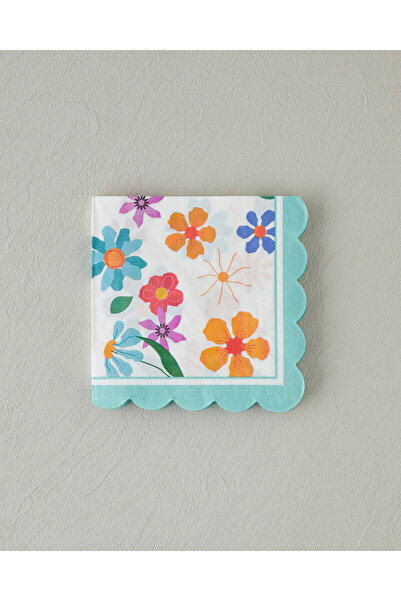 English Home فلافوريا مناديل ورقية 20 قطعة مقاس 32x32 سم باللون الأخضر