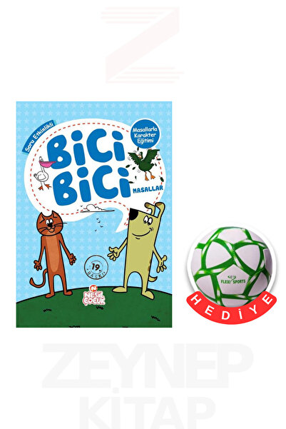 Nesil Çocuk Yayınları Bici Bici Masallar - Soru Etkinlikli (Futbol Topu Hediye)