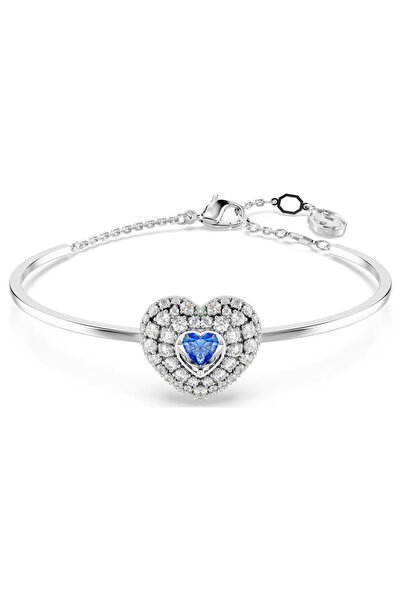 Swaroski Hyperbola Bracelet, Heart Shape, Blue